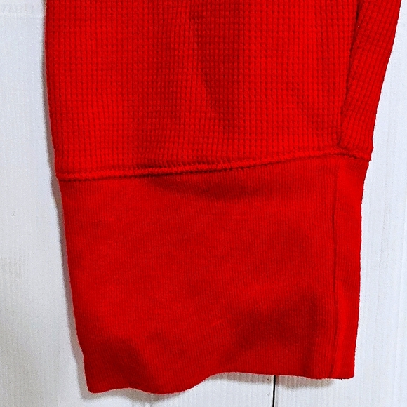 Old Navy Women's Red Thermal Waffle Weave Pajama Pants XXL Loungewear PJs Winter - Picture 2 of 6